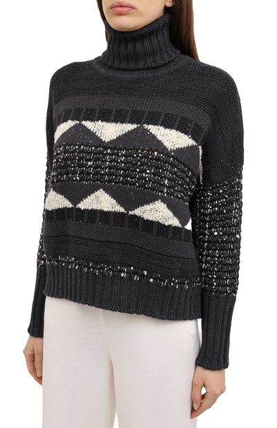 Шерстяной свитер LORENA ANTONIAZZI, арт. I2051TM006/328, фото 3