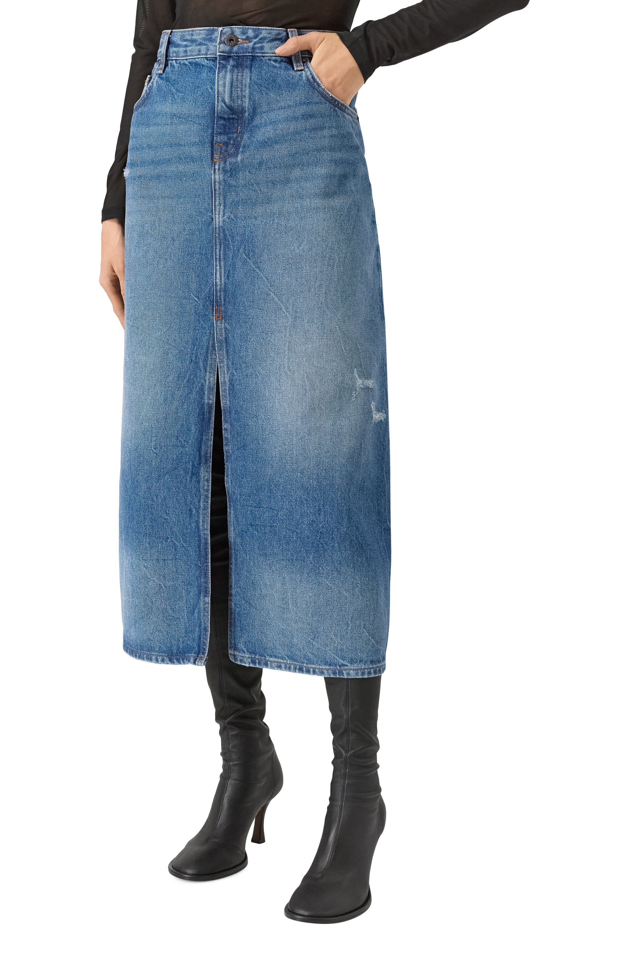 Джинсовая юбка HUGO BLUE, арт. 50531699, фото 3