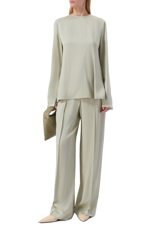 Брюки Jil Sander J02KA0380/J76018 Зелёный  J02KA0380/J76018 Фото 2