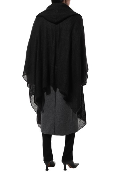 Шерстяная накидка FREEAGE черного цвета по цене 35000 руб., арт. W22.SC003.5080.900, фото 4 Шерстяная накидка FREEAGE, арт. W22.SC003.5080.900, фото 4