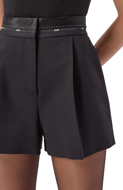 Шерстяные шорты MSGM, арт. 3941MDB02/257605, фото 5