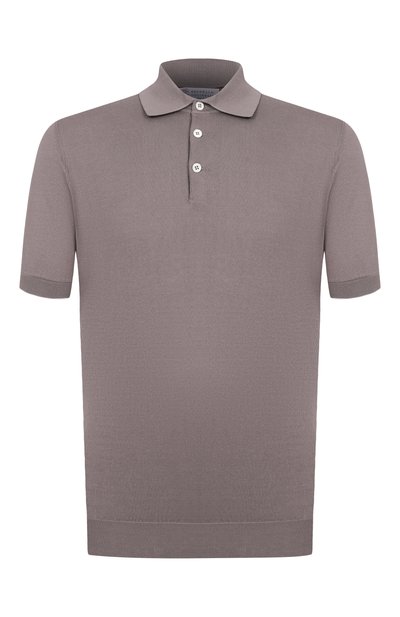 Мужская хлопковое поло BRUNELLO CUCINELLI, арт. M29800125
