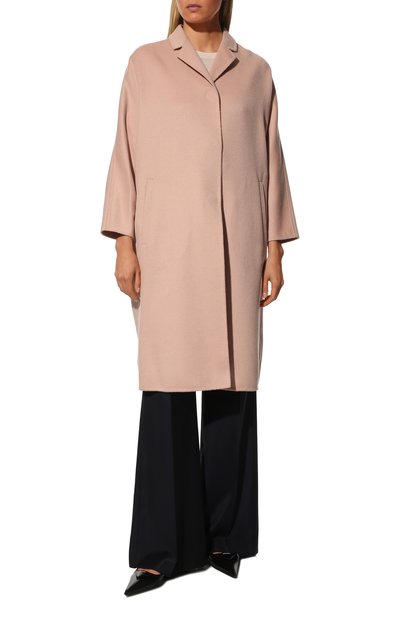 Шерстяное пальто PRADA, арт. P692NL-1CRU-F0236-211, фото 3