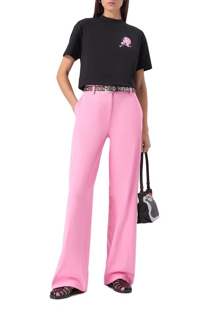 Хлопковая футболка OFF-WHITE, арт. 0WAA089S25JER0011001, фото 2