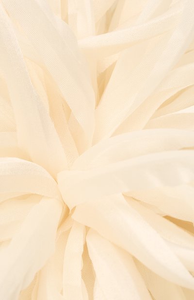 Брошь SAINT LAURENT кремового цвета по цене 72400 руб., арт. 656754/3YH01, фото 3 Брошь SAINT LAURENT, арт. 656754/3YH01, фото 3