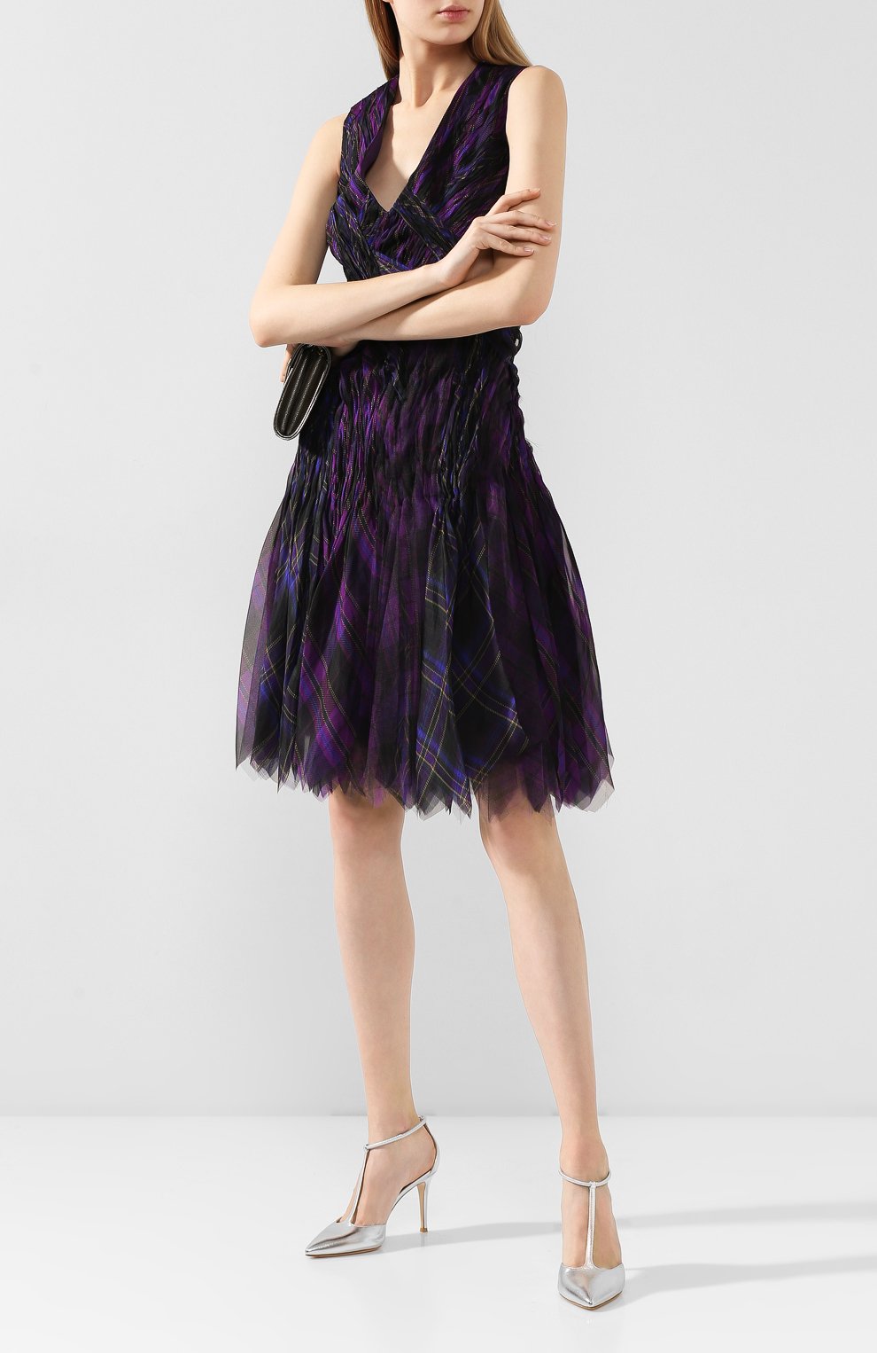 Кожаные туфли GIANVITO ROSSI, арт. G40038.85RIC.NPSARGE, фото 2