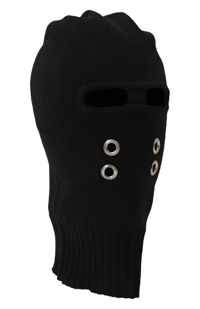 Шапка-балаклава из кашемира и шерсти RICK OWENS, арт. RP02C1480/WSBR, фото 1