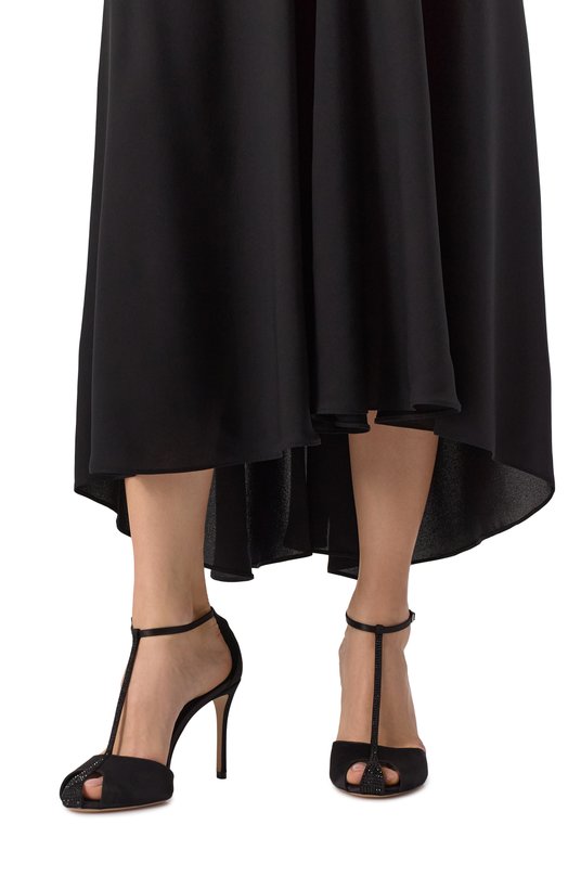 Текстильные туфли Emporio Armani X3P853/XR385 Чёрный  X3P853/XR385 Фото 3