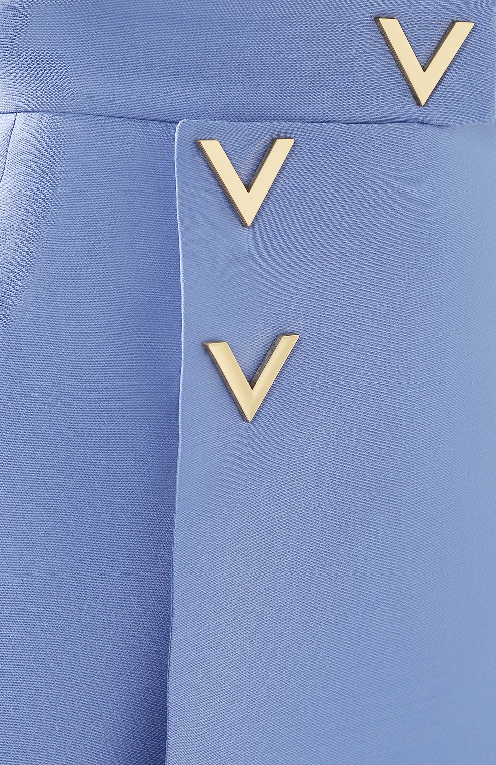 Юбка из смеси шерсти и шелка VALENTINO, арт. RB3RA4E14FM, фото 5