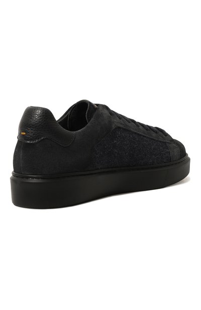 Комбинированные кеды DOUCAL'S темно-синего цвета по цене 54150 руб., арт. DU3322ALEXPJ717N, фото 5 Комбинированные кеды DOUCAL'S, арт. DU3322ALEXPJ717N, фото 5