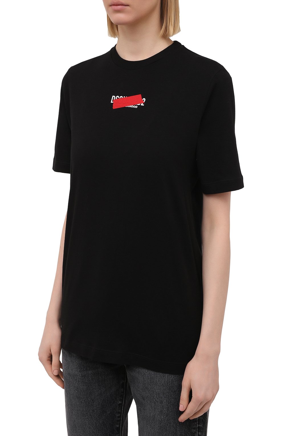 Хлопковая футболка DSQUARED2, арт. S75GD0181/S21600, фото 3