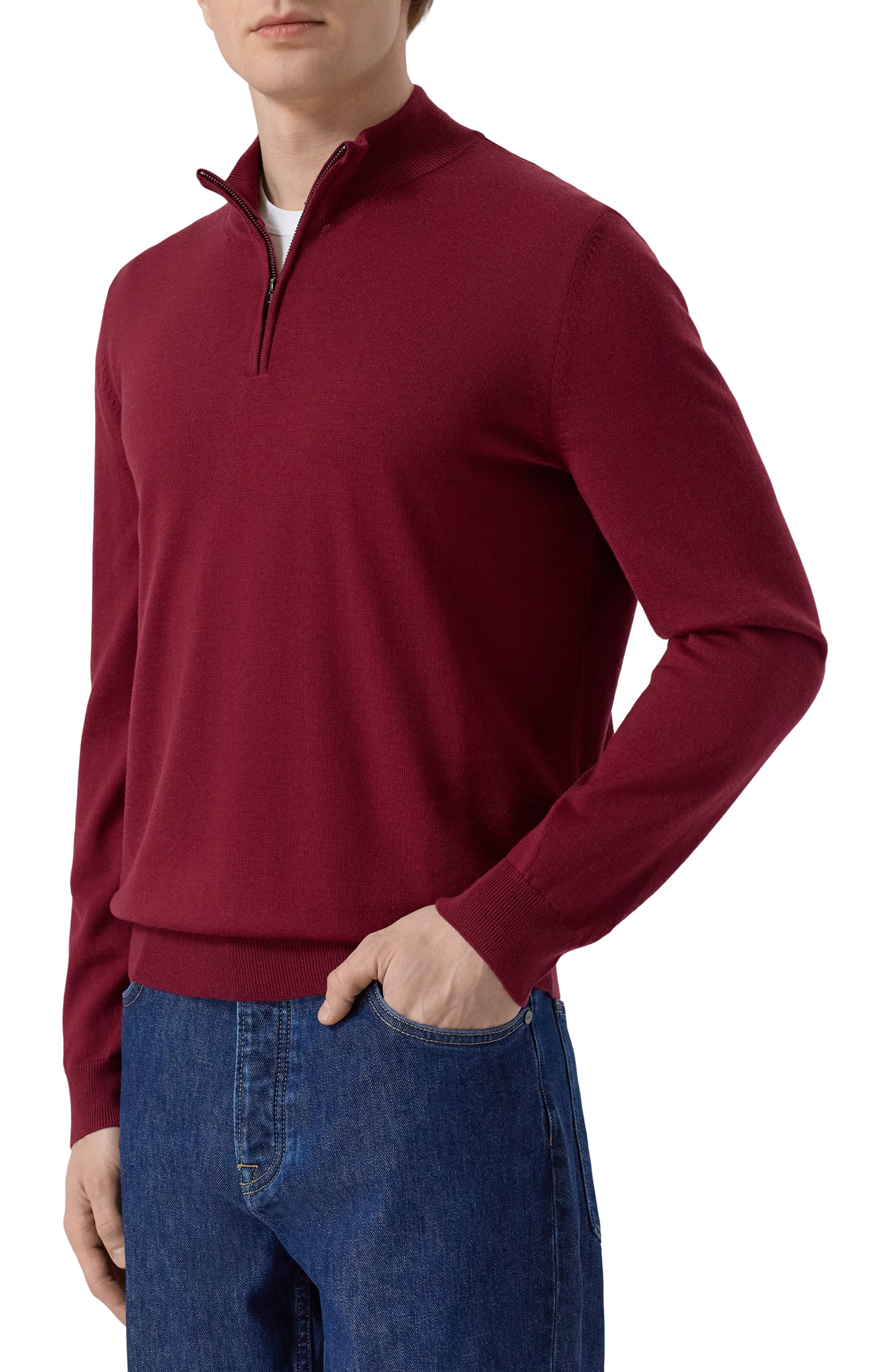 Шерстяной джемпер BOSS, арт. 50528300, фото 3