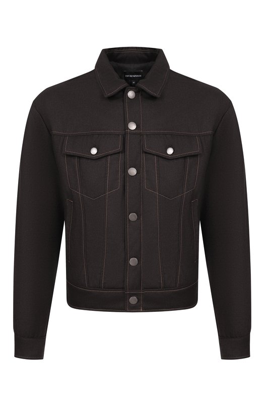 Шерстяная куртка Emporio Armani EM001951/AF19257 Коричневый EM001951/AF19257