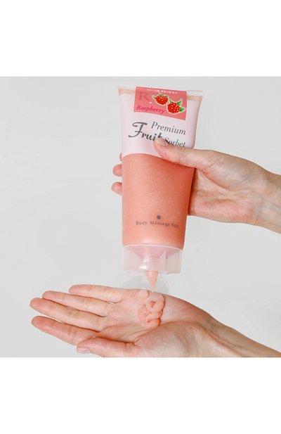 Скраб-щербет для �тела с солью тихого океана и малиной (500g) ENHEL BEAUTY, арт. 4512442003397, фото 5