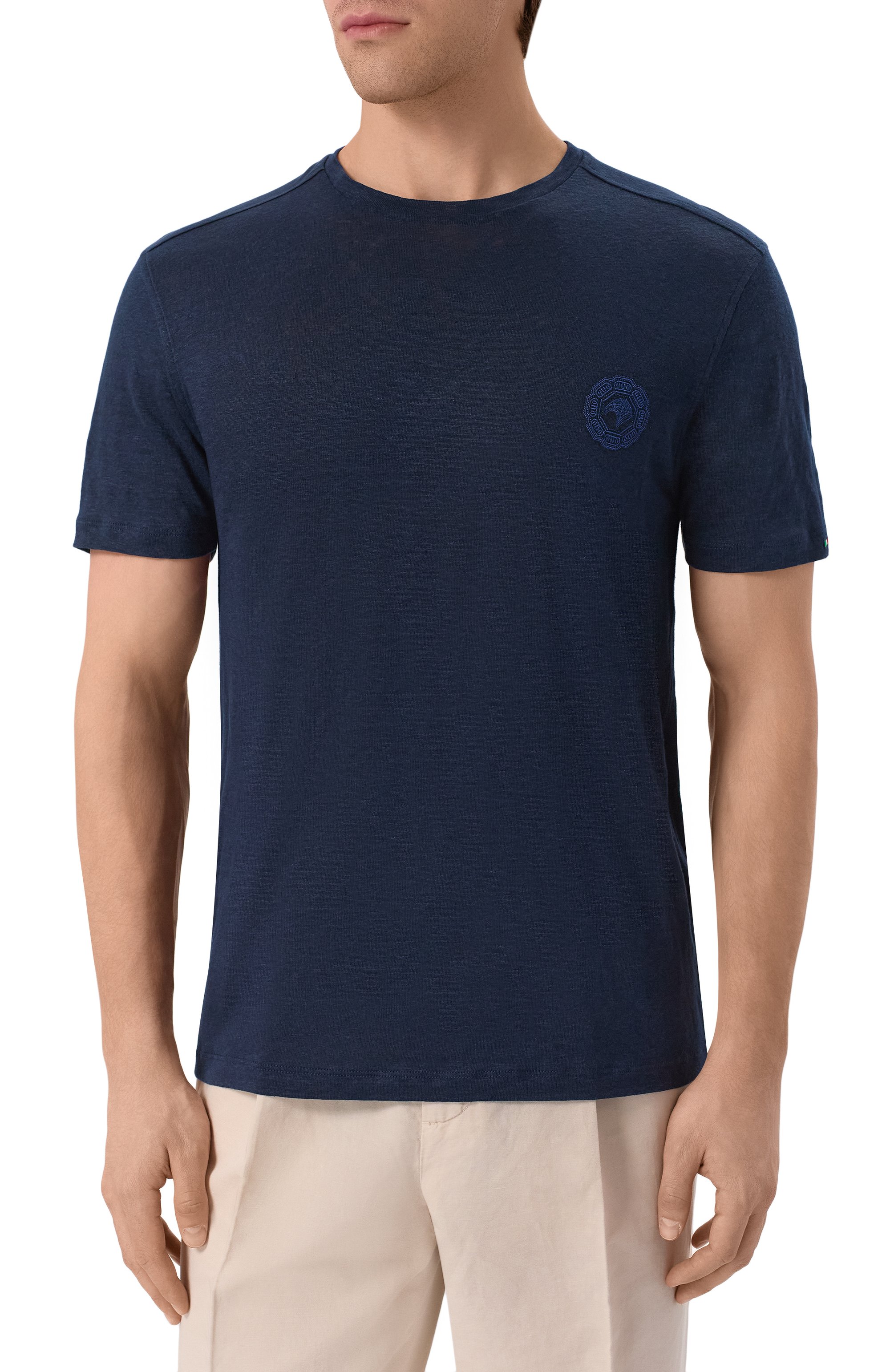 Льняная футболка STEFANO RICCI, арт. MNH5204460/LN, фото 3