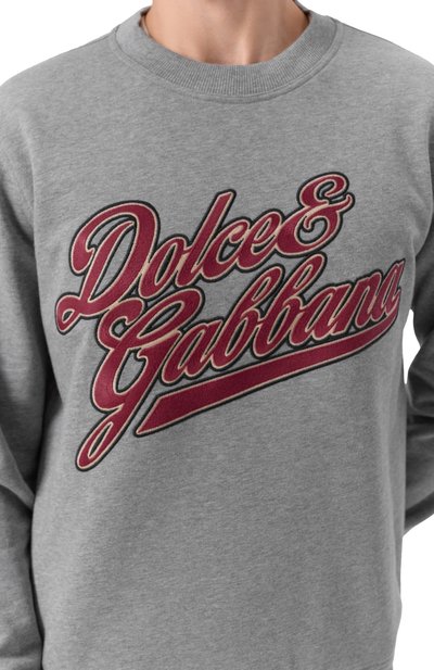 Хлопковый свитшот DOLCE & GABBANA, арт. G9ABJZ/G7PFV, фото 5