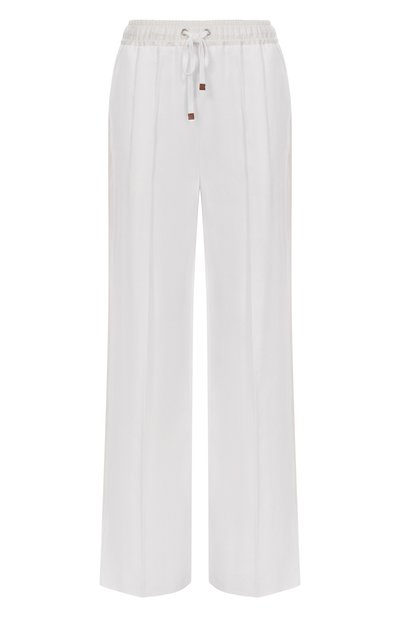 Женские брюки изо льна и вискозы LORENA ANTONIAZZI, арт. E2534PA37B/3347