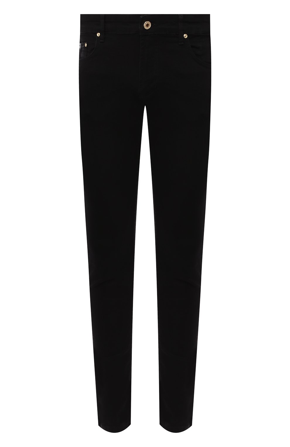 Джинсы VERSACE JEANS COUTURE черного цвета по цене 12650 руб., арт. A2GUA0K0-UUP506 15.5/60366, фото 1 Джинсы VERSACE JEANS COUTURE, арт. A2GUA0K0-UUP506 15.5/60366, фото 1