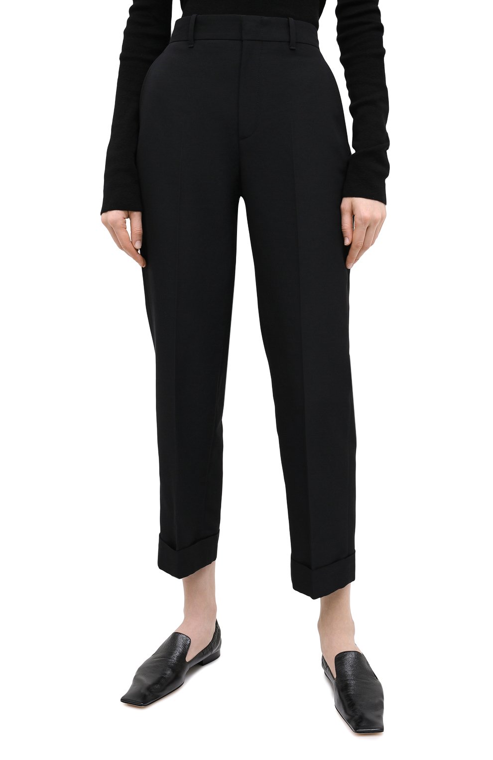 Брюки из хлопка и вискозы GUCCI, арт. 631424/ZADUU, фото 3