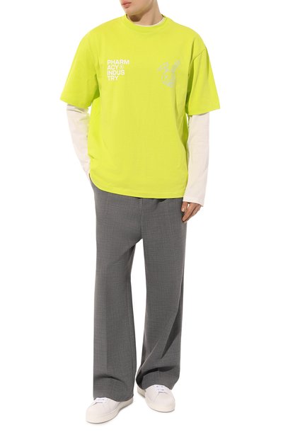 Хлопковая футболка PHARMACY INDUSTRY, арт. PHABM00025, фото 2