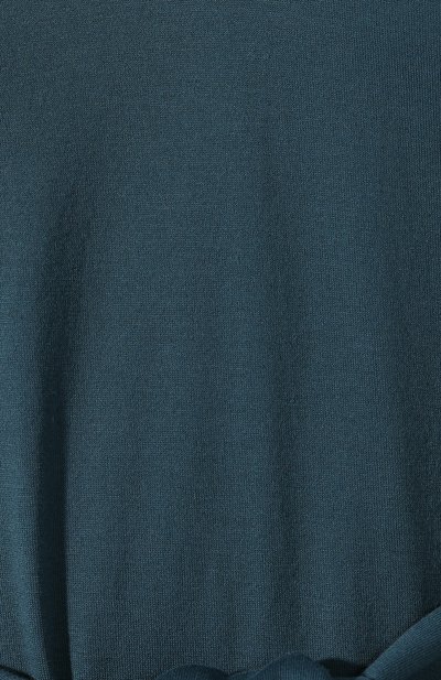 Хлопковое платье BRUNELLO CUCINELLI зеленого цвета по цене 155500 руб., арт. M0045AB031, фото 5 Хлопковое платье BRUNELLO CUCINELLI, арт. M0045AB031, фото 5