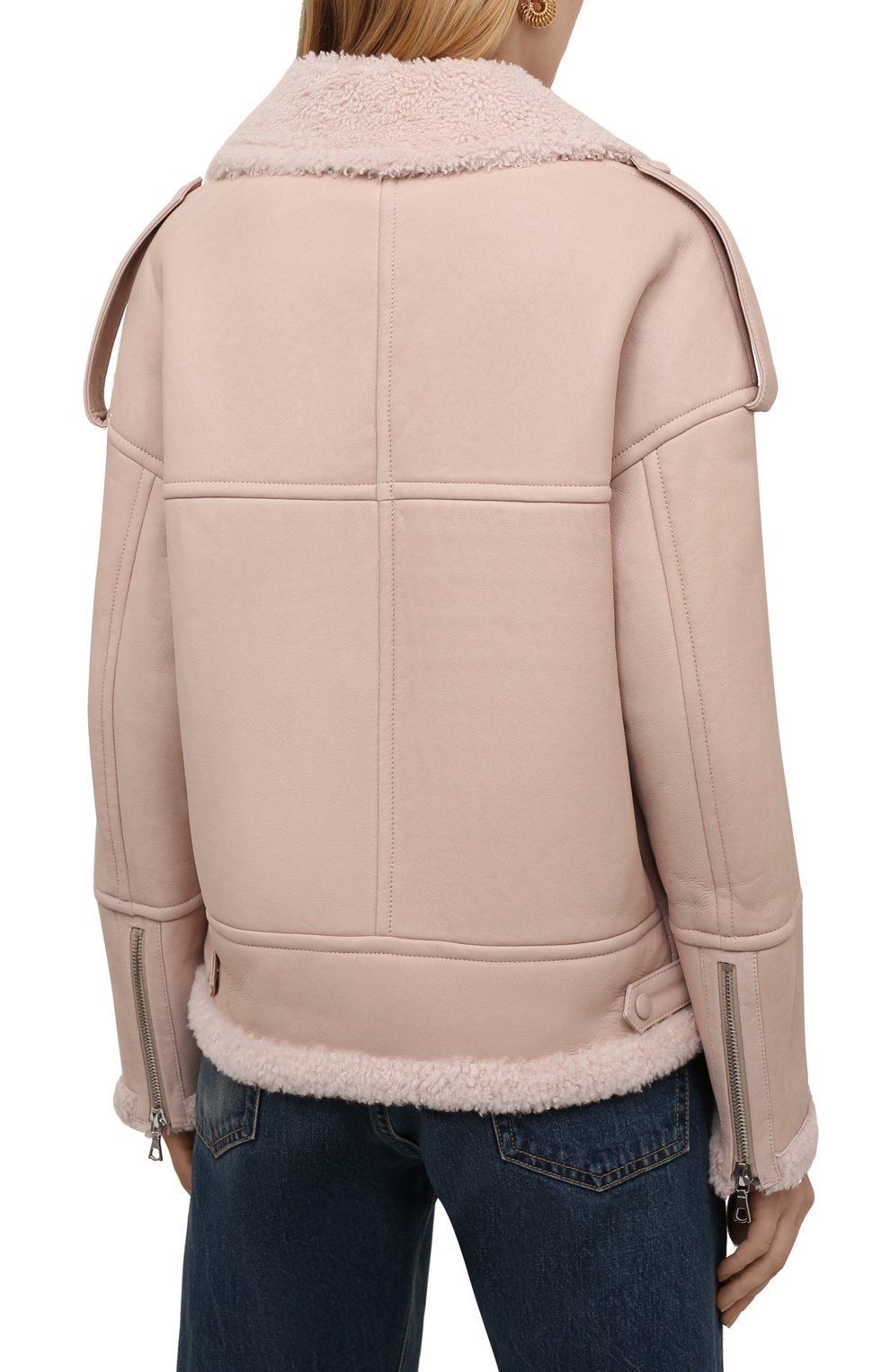 Дубленка из овчины YVES SALOMON, арт. 22WYV62660MRMX, фото 4