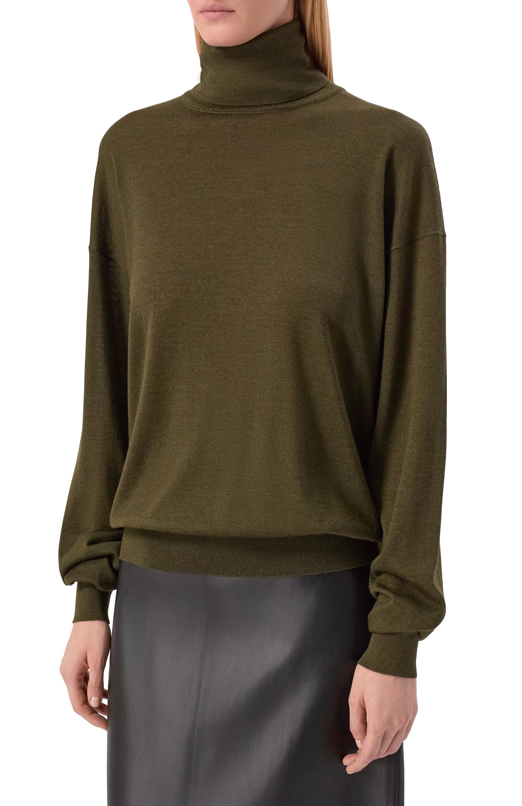 Водолазка из шерсти и кашемира SAINT LAURENT, арт. 850335/YAPK2, фото 3