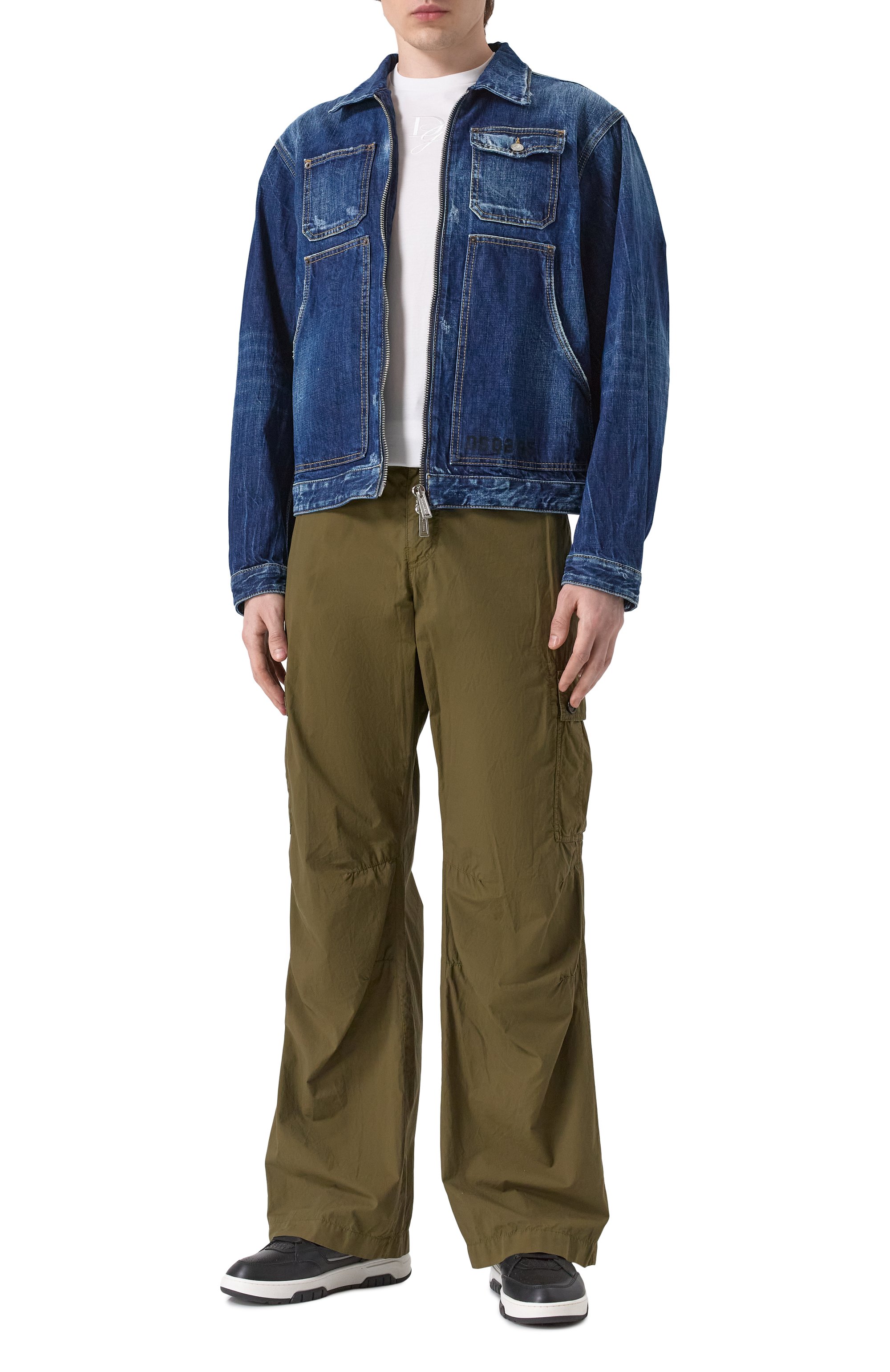 Джинсовая куртка DSQUARED2, арт. S74AM1552/S30309, фото 2