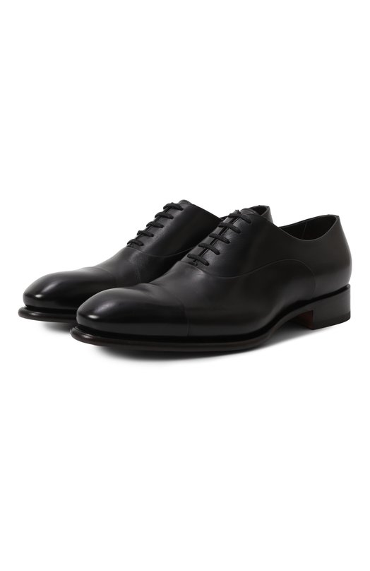 фото Кожаные оксфорды carter santoni