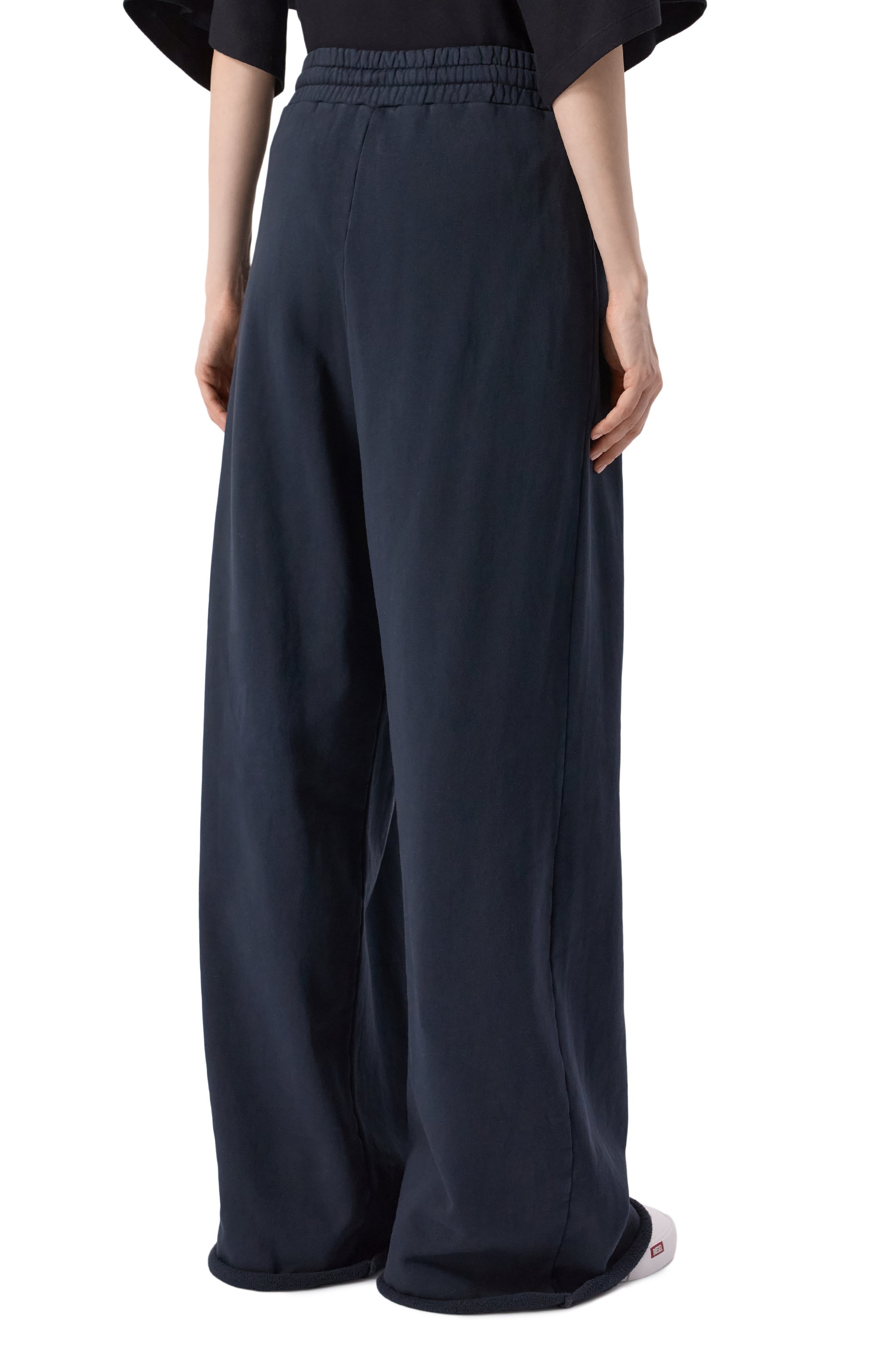 Хлопковые брюки HAIKURE темно-синего цвета по цене 32300 руб., арт. HEW54026TJ048PX, фото 4 Хлопковые брюки HAIKURE, арт. HEW54026TJ048PX, фото 4