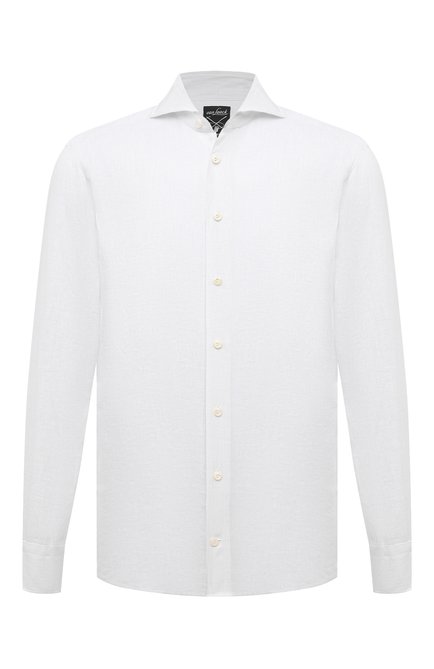 Мужская льняная рубашка VAN LAACK белого цвета по цене 30750 руб., арт. RES0-TFK/150555 | Фото 1