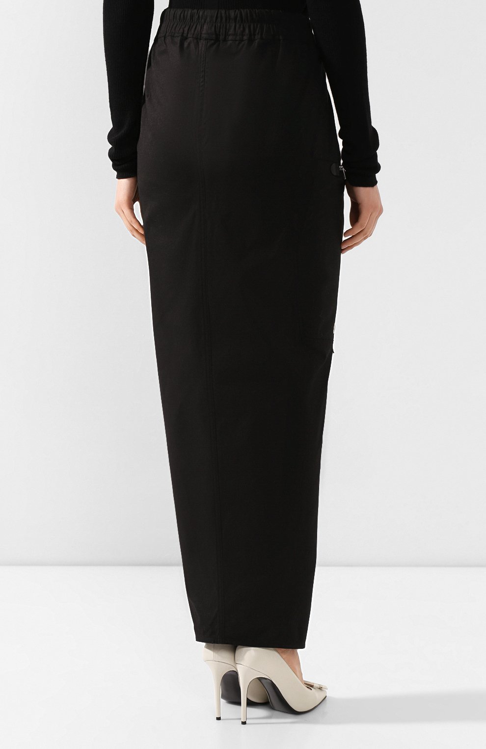 Хлопковая юбка RICK OWENS, арт. RP20S1335/TE, фото 4