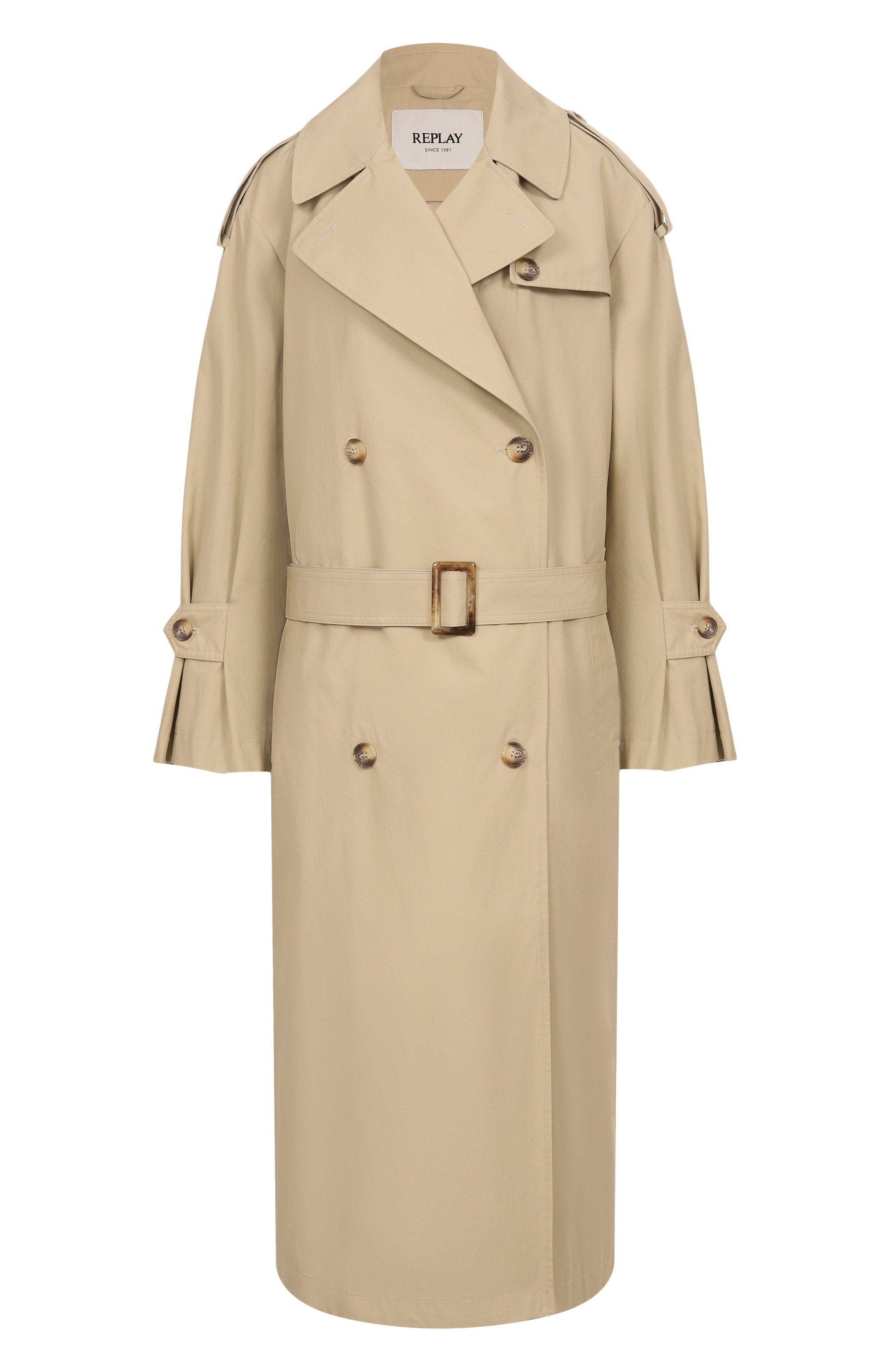 Хлопковый тренч REPLAY, арт. W7879 .000.85136, фото 1