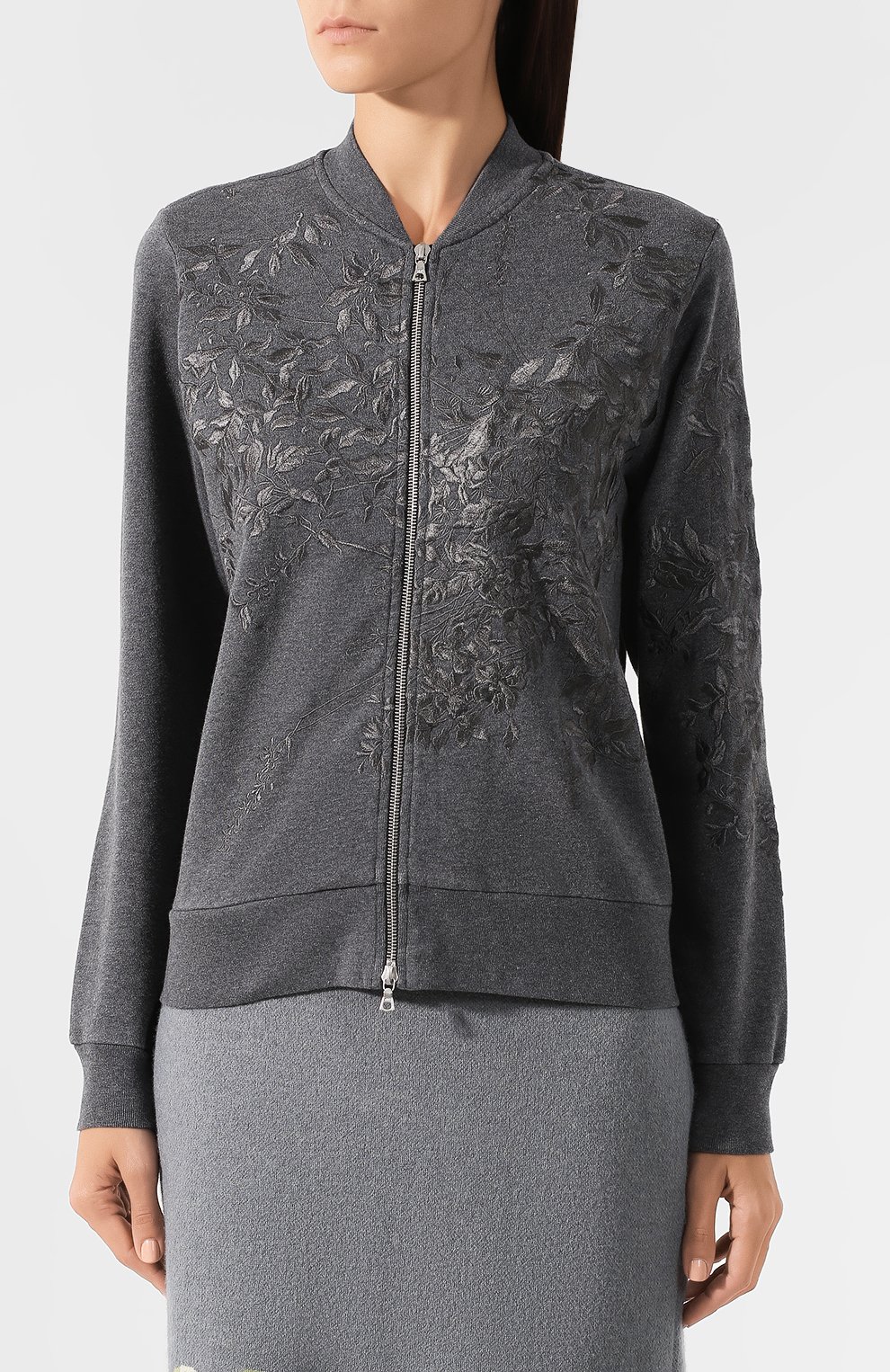 Хлопковая толстовка DRIES VAN NOTEN, арт. 192-11136-8621, фото 3