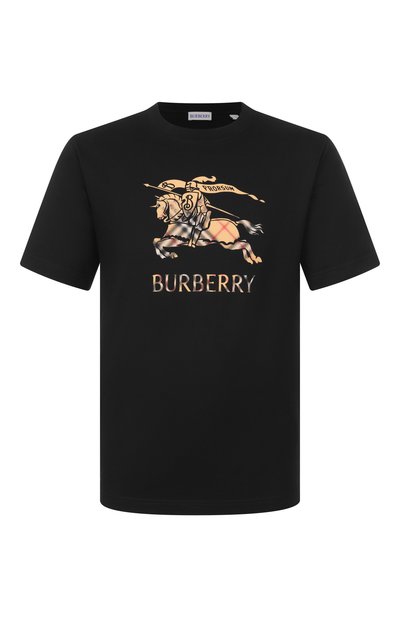 Мужская хлопковая футболка BURBERRY, арт. 8119013