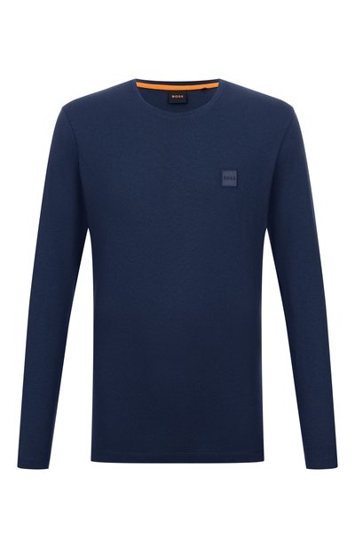 Мужская хлопковый лонгслив BOSS ORANGE, арт. 50512111