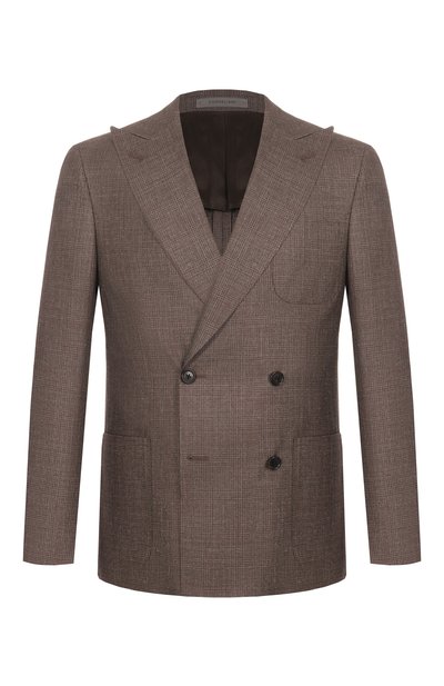 Мужской пиджак из шерсти и шелка CORNELIANI, арт. 25X009-2516206
