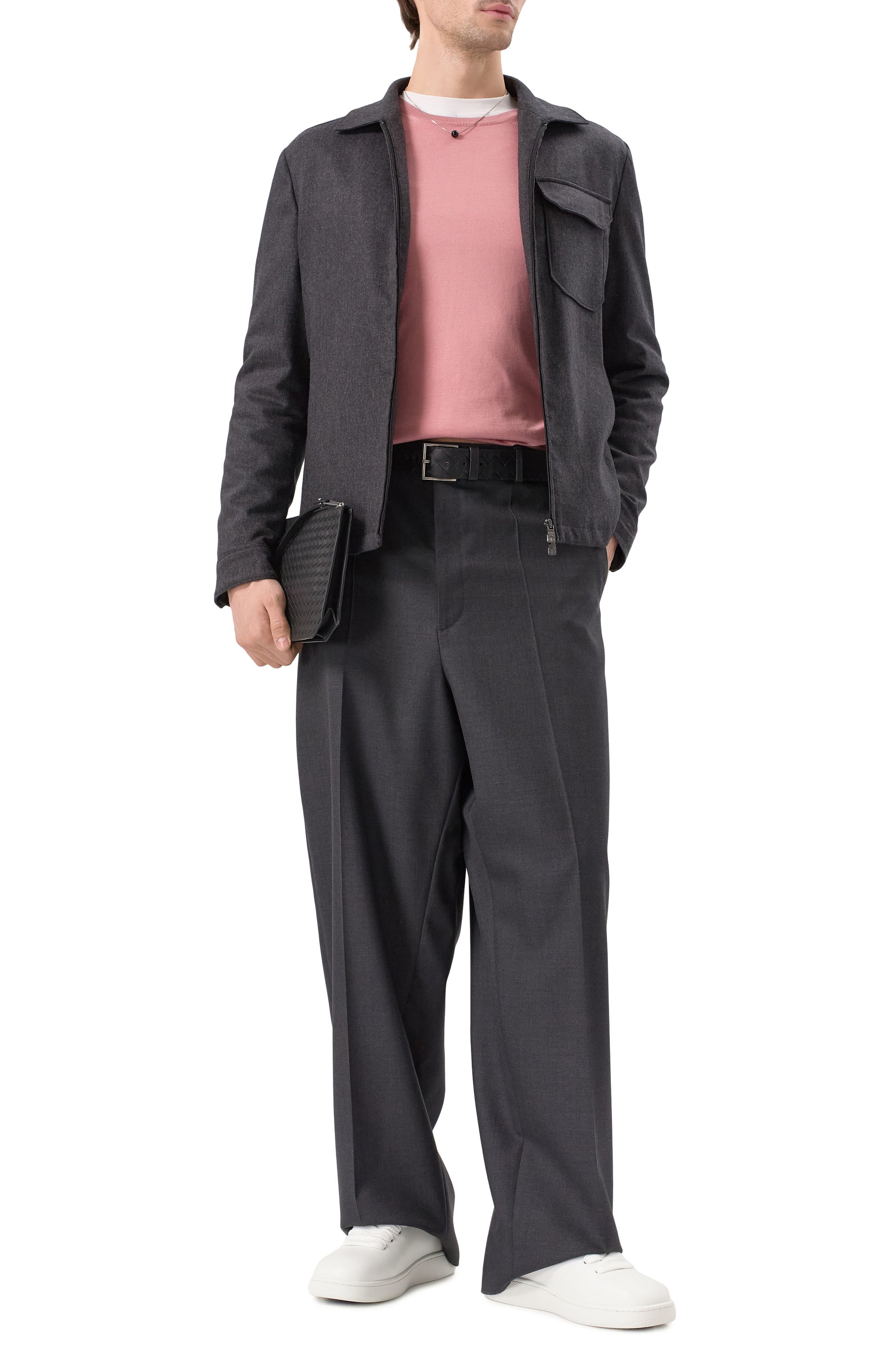 Кожаные кеды box BURBERRY, арт. 8083326, фото 2