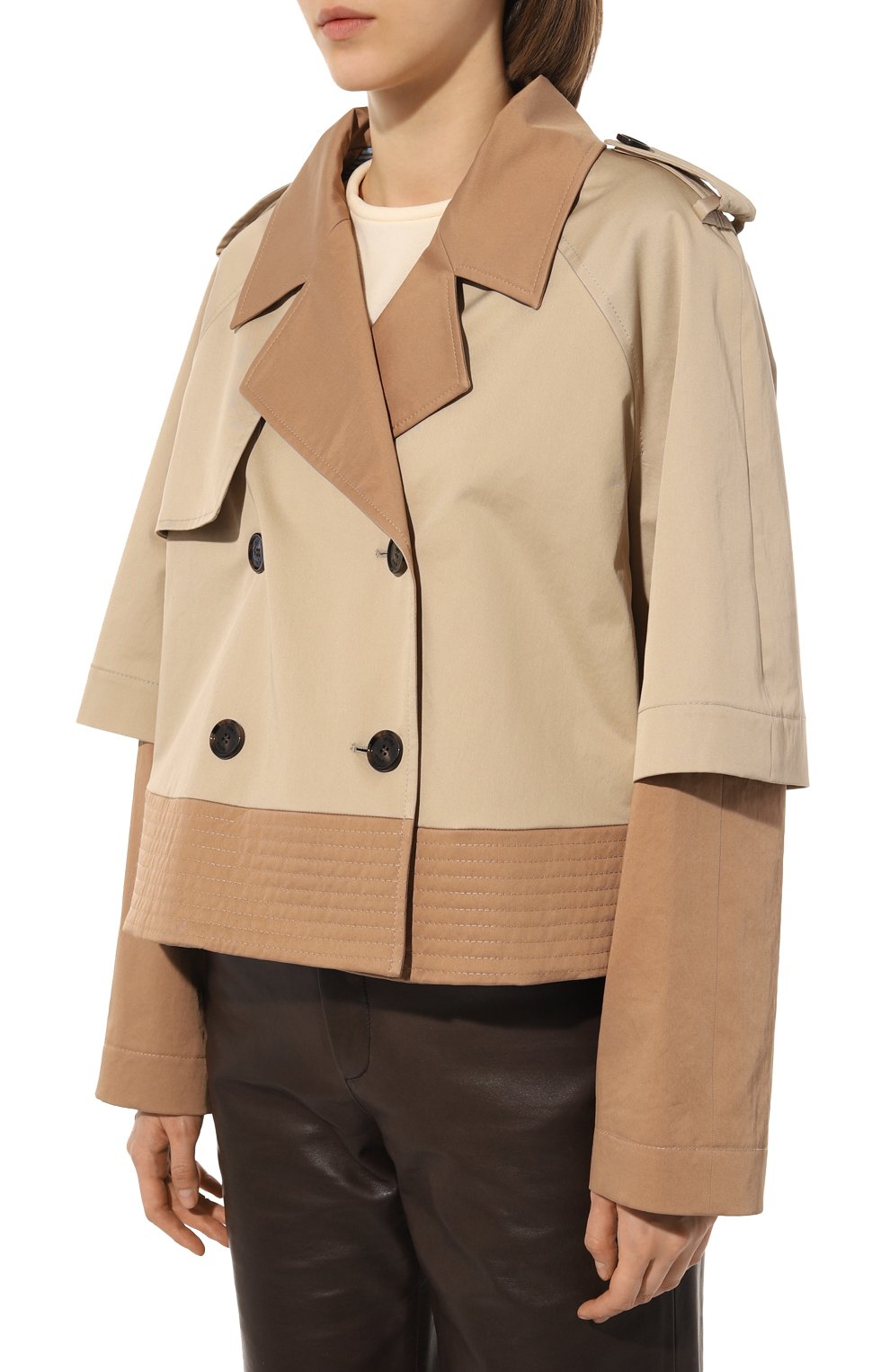 Хлопковое полупальто BOSS, арт. 50488306, фото 3