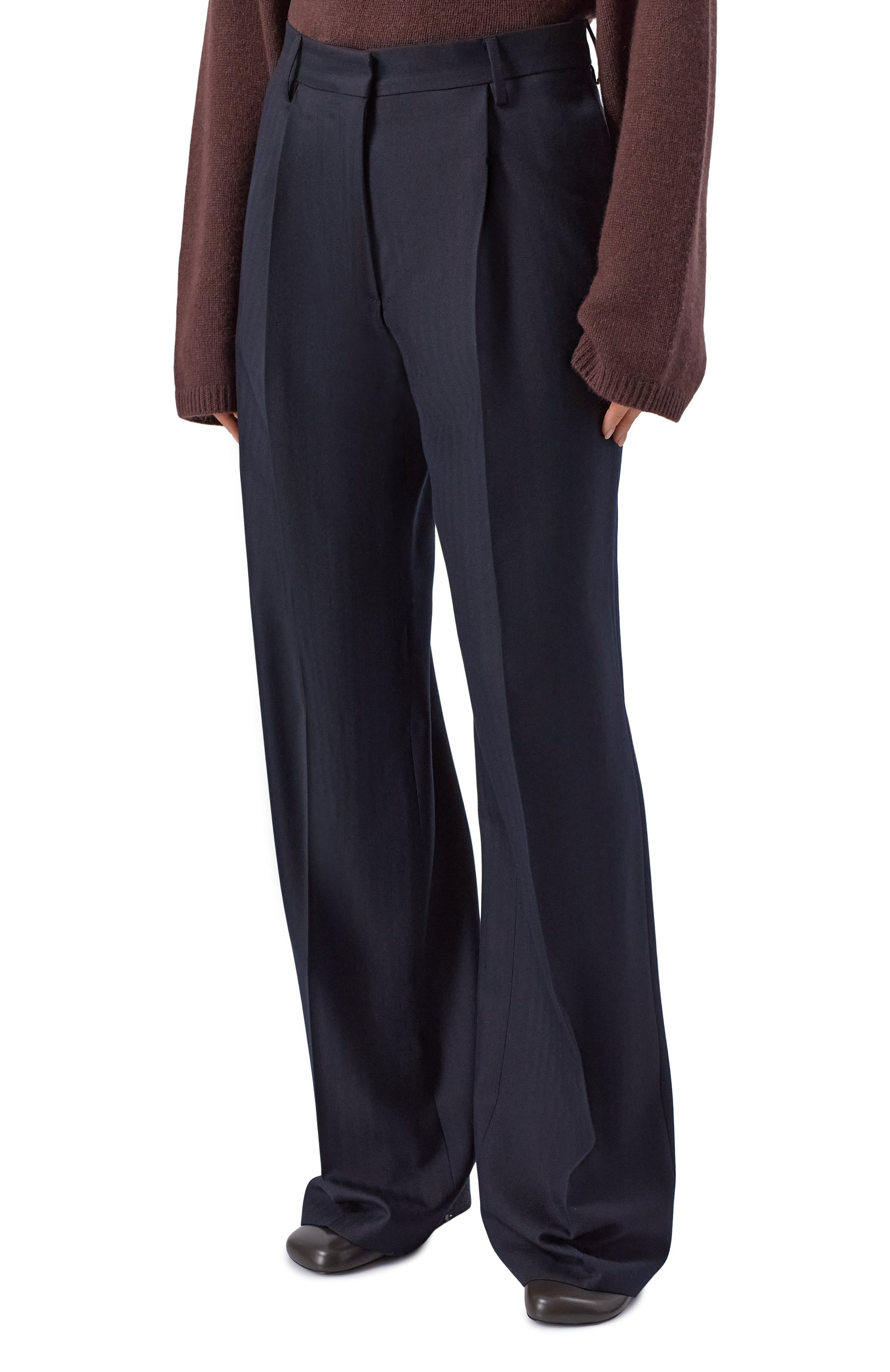 Шерстяные брюки DRIES VAN NOTEN, арт. 130922/3193, фото 3