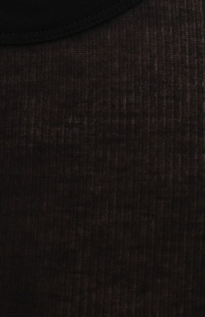 Пуловер из вискозы и шелка RICK OWENS черного цвета по цене 25600 руб., арт. RP21S3202/RC, фото 5 Пуловер из вискозы и шелка RICK OWENS, арт. RP21S3202/RC, фото 5