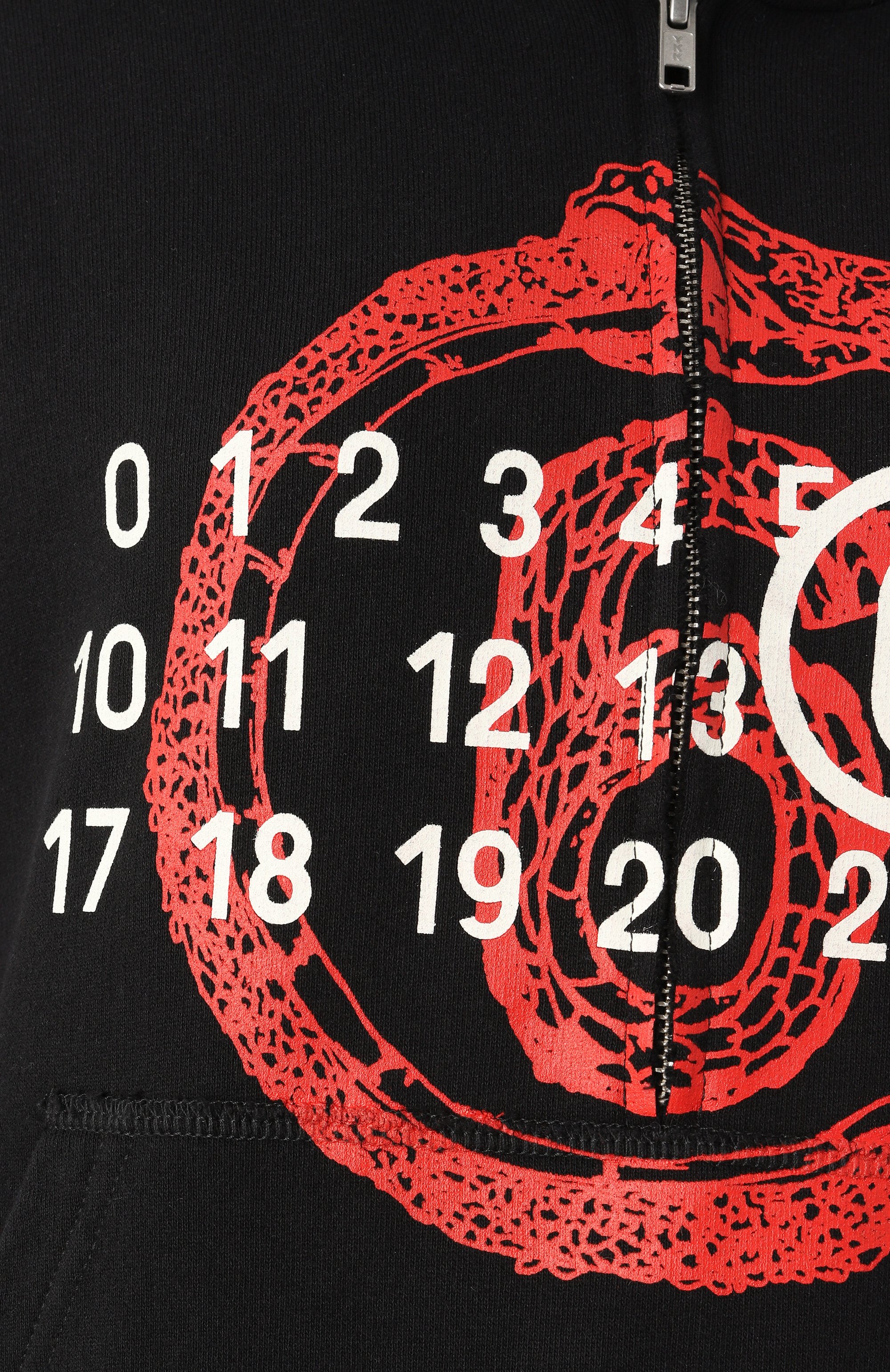 Хлопковое худи MM6, арт. S62GU0136/M25014, фото 6