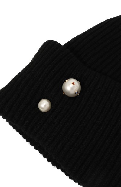 Кашемировая шапка INVERNI черного цвета по цене 32450 руб., арт. 4610CMA, фото 4 Кашемировая шапка INVERNI, арт. 4610CMA, фото 4