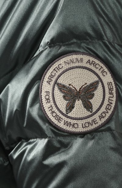 Пуховая куртка с поясом и капюшоном NAUMI, арт. 18 W 820 02 33, фото 5