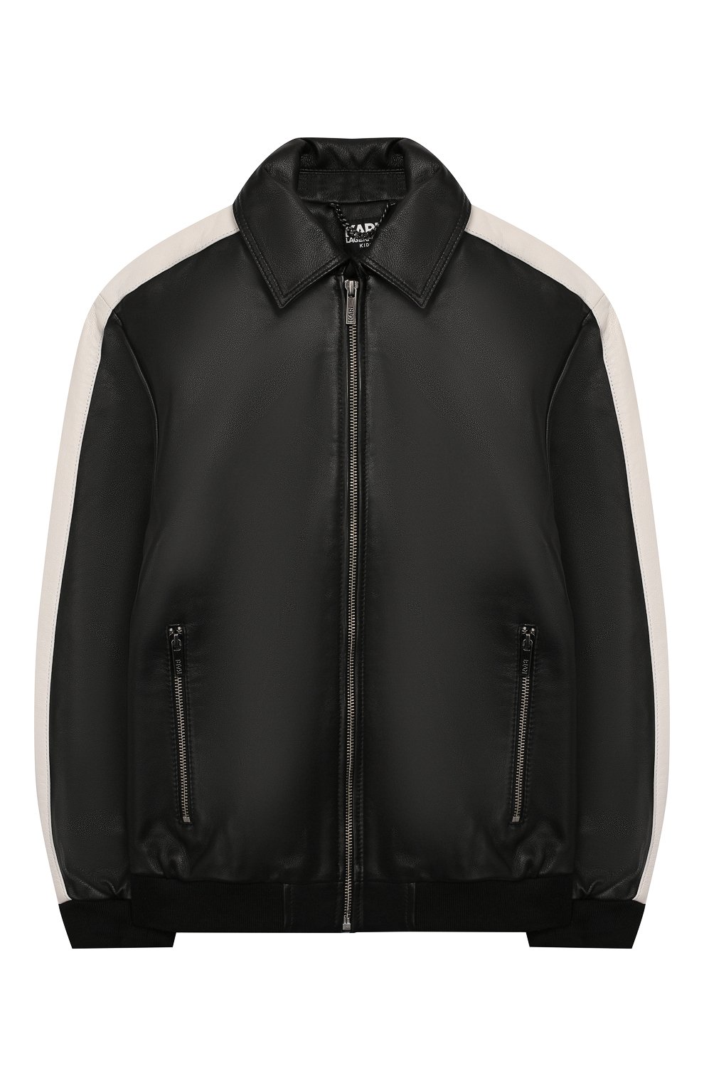 Кожаная куртка KARL LAGERFELD KIDS, арт. Z26050/14A-16A, фото 1