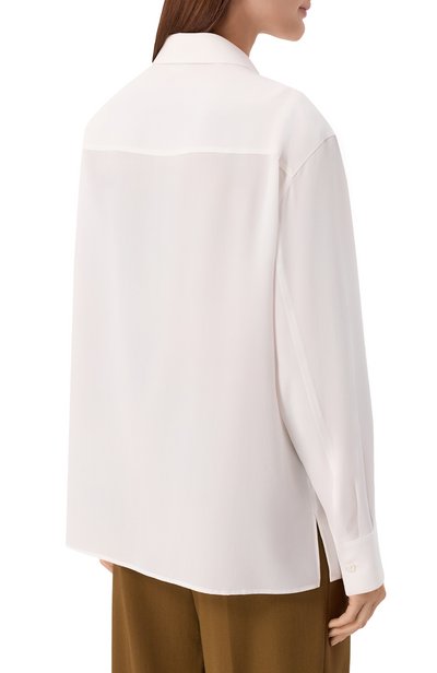 Шелковая рубашка EMPORIO ARMANI, арт. EW005414/TE21123, фото 4