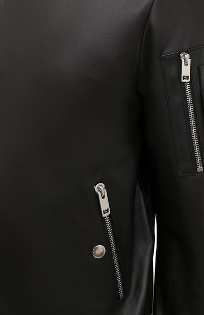 Кожаный бомбер DIESEL, арт. A02721/0HCAX, фото 5