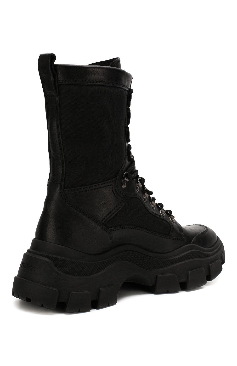 Комбинированные ботинки PRADA, арт. 2UE004-3L2O-F0002, фото 4