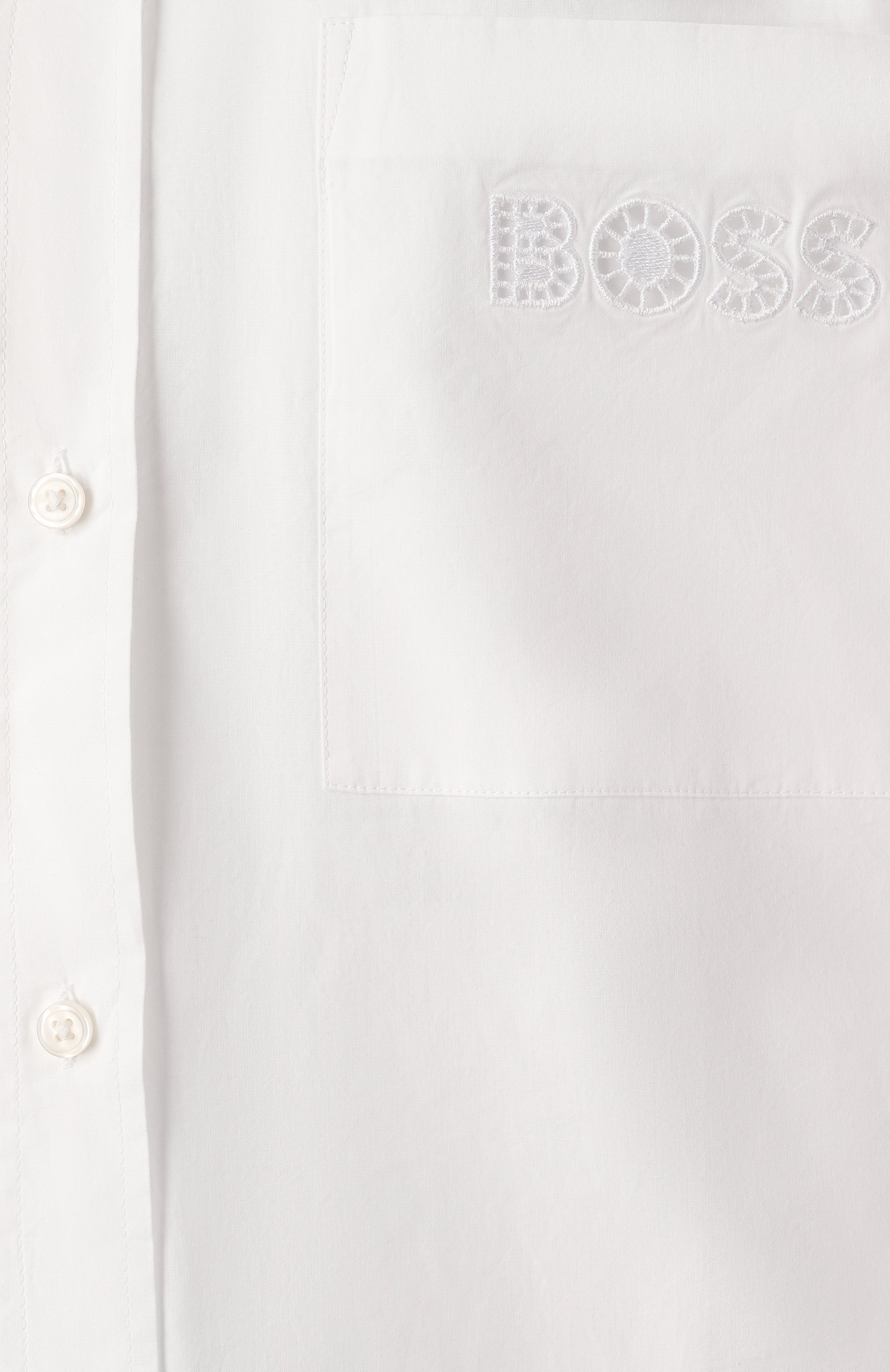 Хлопковая рубашка BOSS, арт. 50530981, фото 6