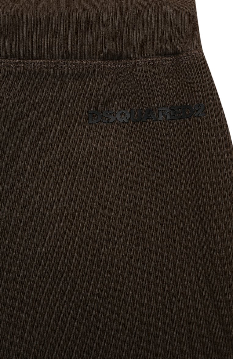 Детские джоггеры из вискозы DSQUARED2 хаки цвета, арт. DQ2458/D0A9Q | Фото 4 (Нос: Не проставлено; Материал сплава: Проставлено; Материал внешний: Вискоза; Мальчики Кросс-КТ: Джоггеры-одежда, Брюки-спорт; Ростовка одежда: 13 - 15 лет | 158 см, 16 лет | 164 см, 4 года | 104 см, 6 лет | 116 см, 8 лет | 128 см, 10 - 11 лет | 140 - 146см)